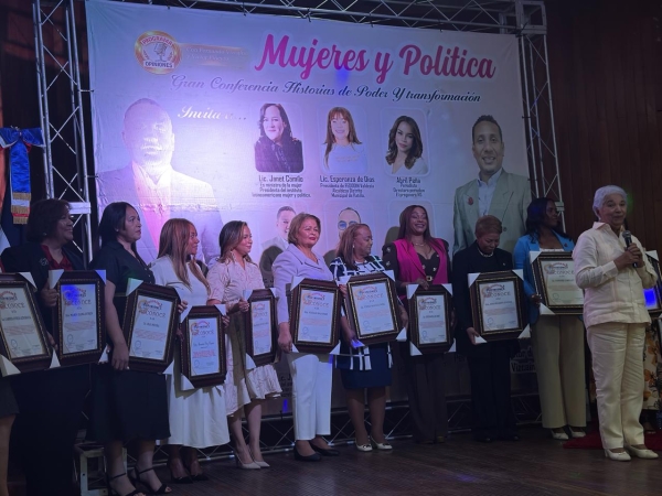 FEDODIM celebra reconocimiento a m&aacute;s de 17 mujeres l&iacute;deres en la conferencia &ldquo;Mujeres y Pol&iacute;tica: Historias de Poder y Transformaci&oacute;n&rdquo;