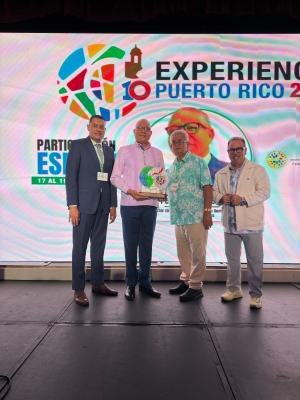 FEDODIM celebra reconocimiento internacional al Dr. Pedro Richardson en Experiencia Puerto Rico 2025